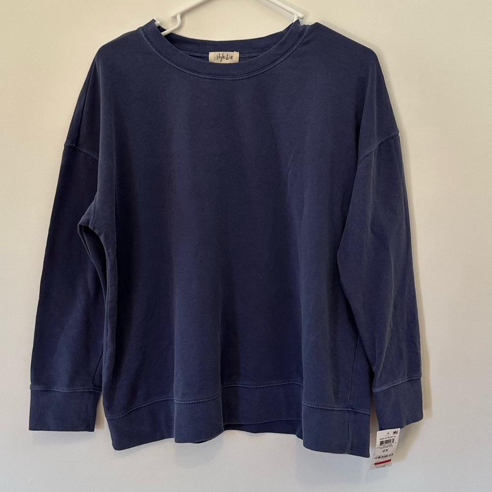 Style & Co lightweight sweatshirt